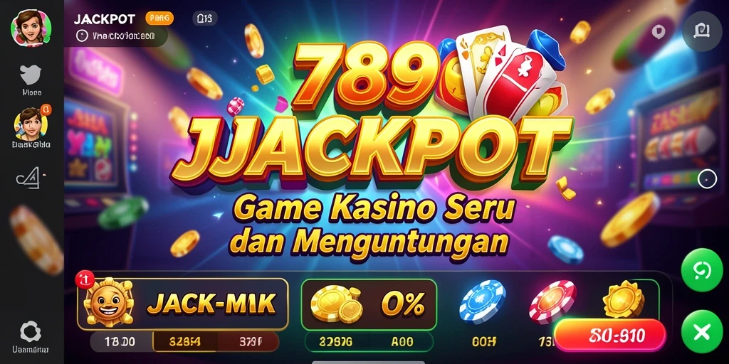 Tampilan gameplay 789JACKPOT yang mendebarkan dan seru.