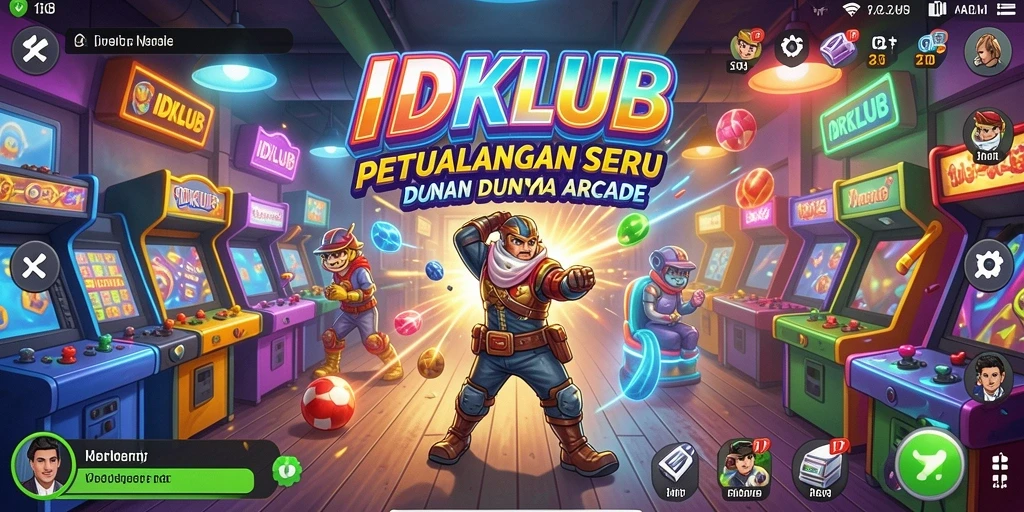 Tampilan gameplay seru di IDKLUB dengan efek visual menarik.