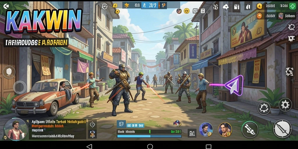 Screenshot utama KAKWIN menunjukkan antarmuka pengguna yang ramah dan fungsional.