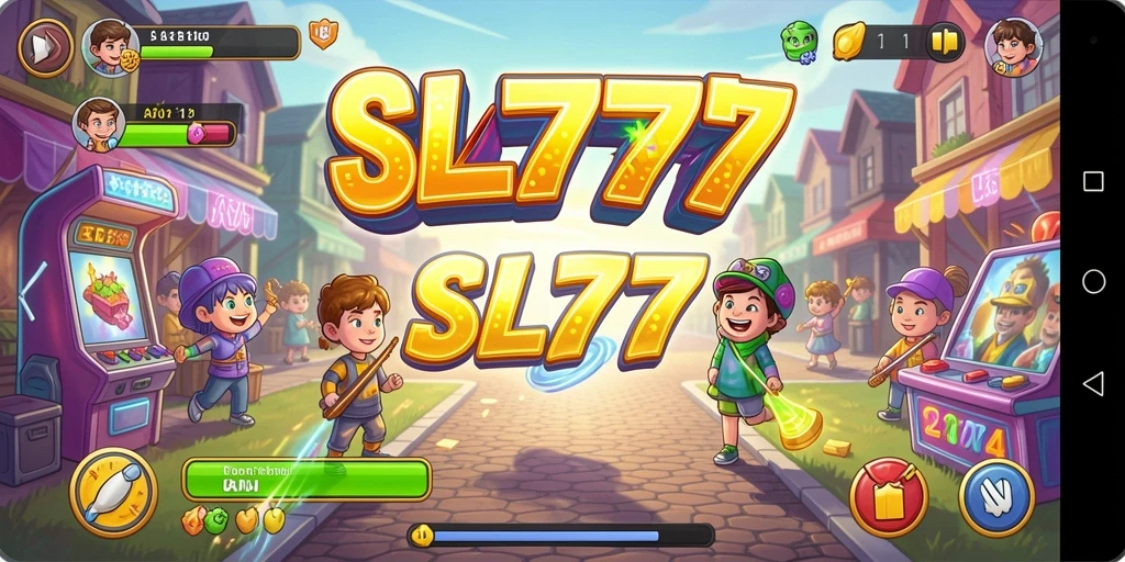 Tampilan gameplay SL777 yang penuh aksi dan seru.